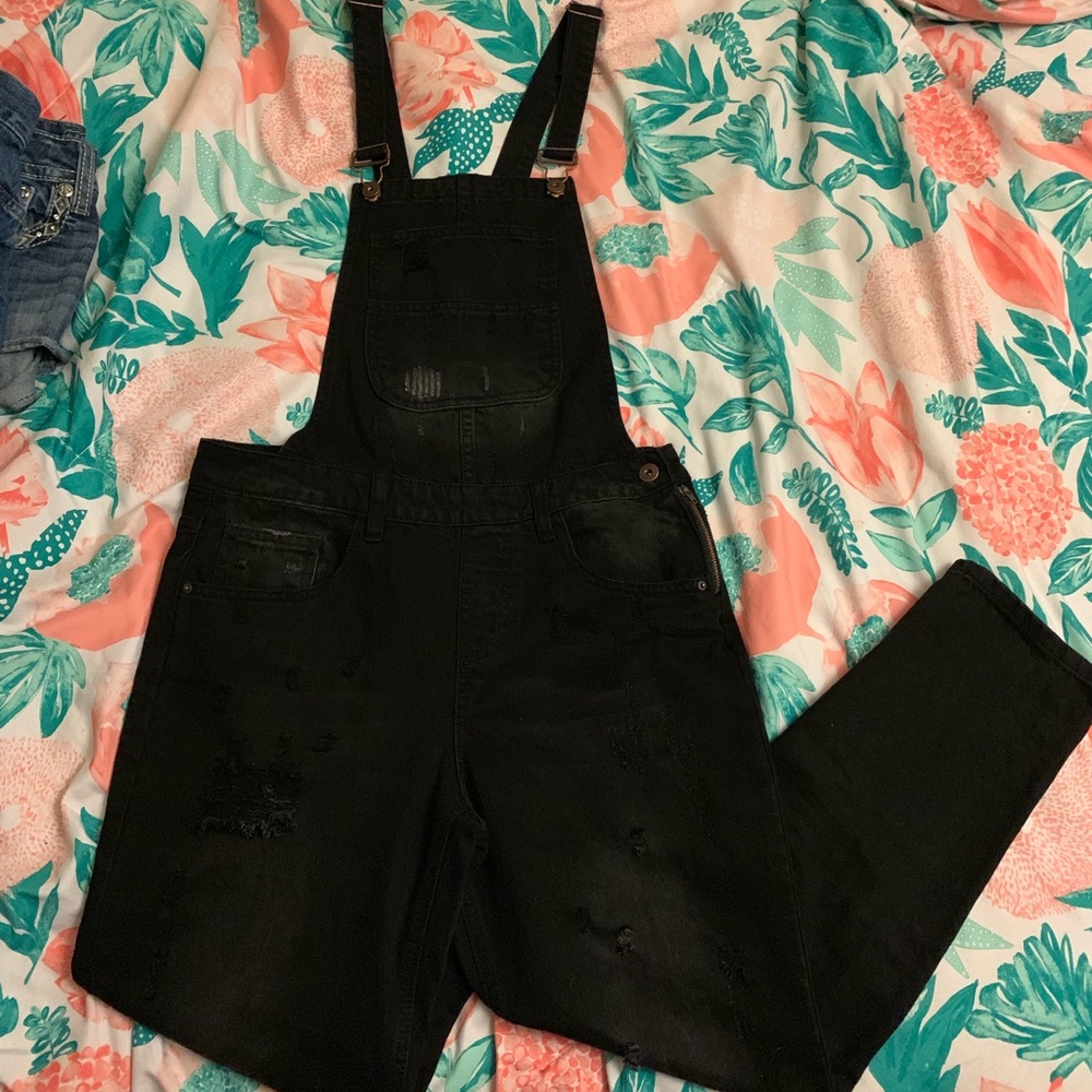 Full length blank overalls